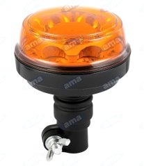 LED zábleskový maják 12-24V, pružný, na tyčový držák