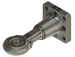 Tažné oko 51 mm - otočné s přírubou
