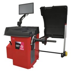 CB78 vyvažovačka osobní 3D s LCD displejem a laserem