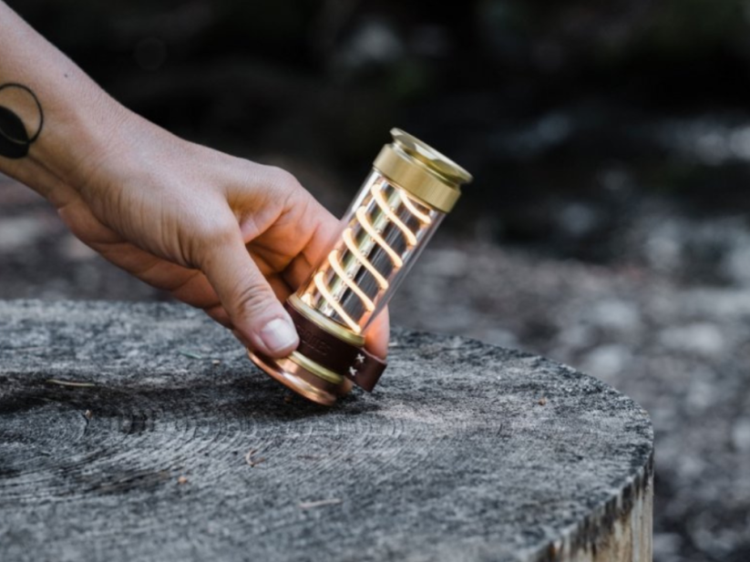 Kapesní svítilna EDISON Barebones precizní spracování