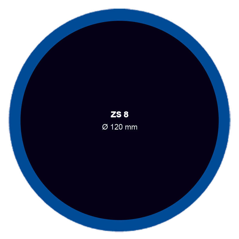 Záplata ZS 8 na opravu duší - průměr 120 mm